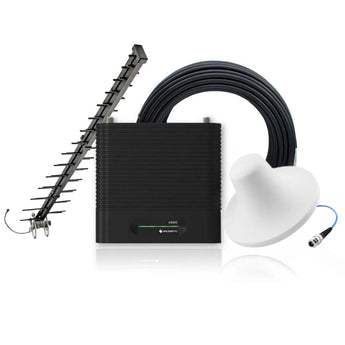 WilsonPro A1000 Signal Booster Kit Signal Boosters WilsonPro Dome - Best for open-plan building layouts   Arrow - High Gain LPDA Antenna    