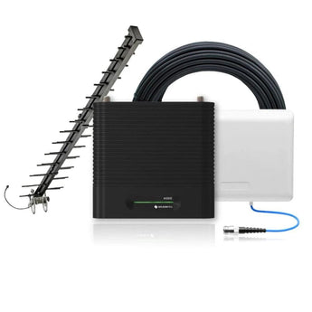 WilsonPro A1000 Signal Booster Kit Signal Boosters WilsonPro Panel - Wall mount antenna for enclosed layouts     Arrow - High Gain LPDA Antenna    