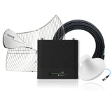 WilsonPro A1000 Signal Booster Kit Signal Boosters WilsonPro Dome - Best for open-plan building layouts   Long Ranger - High Gain Parabolic Antenna    