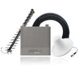 WilsonPro A500 Signal Booster Kit for Homes-Arrow Wideband LPDA Antenna, Panel - Wall mount antenna for enclosed layouts    