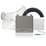 WilsonPro A500 Signal Booster Kit for Homes-Long Ranger Parabolic, Panel - Wall mount antenna for enclosed layouts    