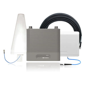 WilsonPro A500 Signal Booster Kit for Homes-Yagi - Best for weak signal, directional Panel - Wall mount antenna for enclosed layouts  