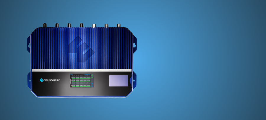 WilsonPro A8000 front view of the commercial signal booster perfect for enterprise settings