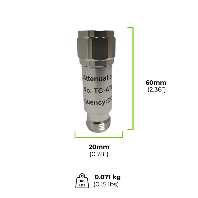 Attenuator Dimensions Image