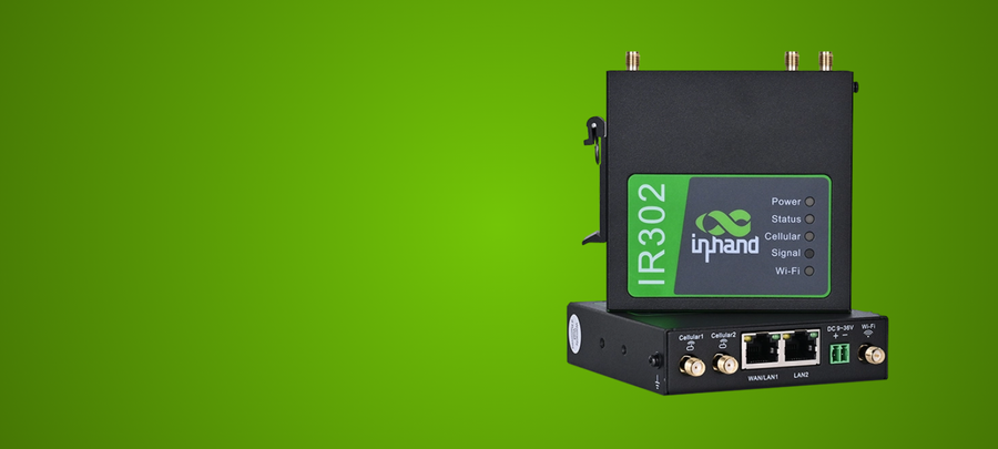 InRouter302 LTE CAT 4 Router Banner