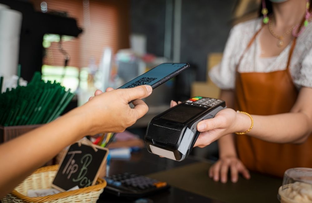 Retail Industry Payment with Cell Phone