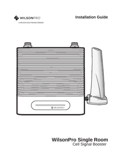 Single Room Installation Manual Image