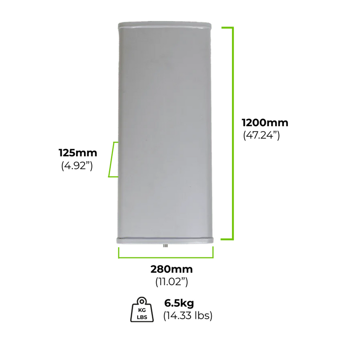 Small_Sector_Antenna_Product_Dimensions outdoor antenna