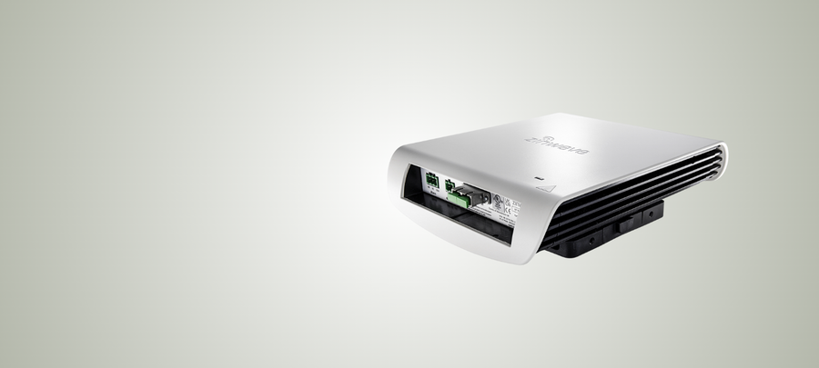 Zinwave product banner showing broadband DAS - image of a remote unit