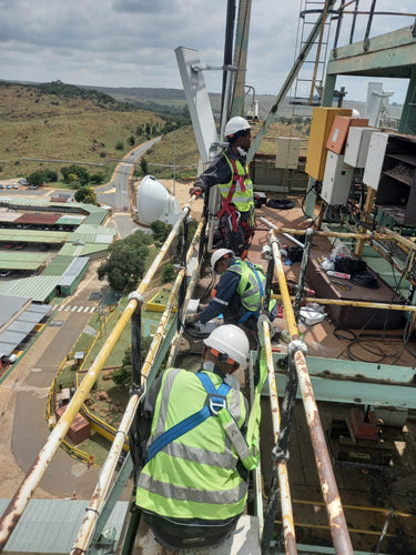 corporate sector antenna installation