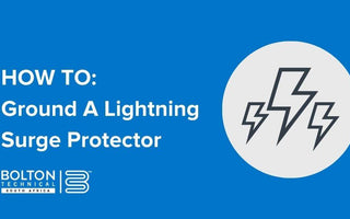 How to Ground a Lightning Surge Protector?