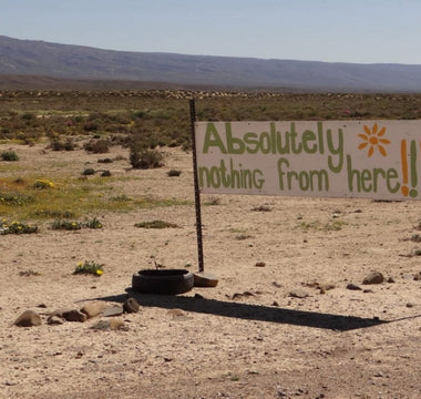 Lost in the Karoo with no cell signal