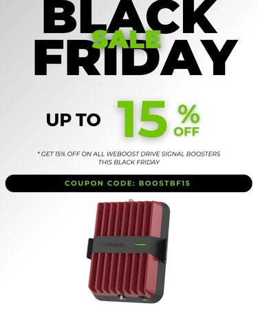 Black fFriday weBoost mobile banner
