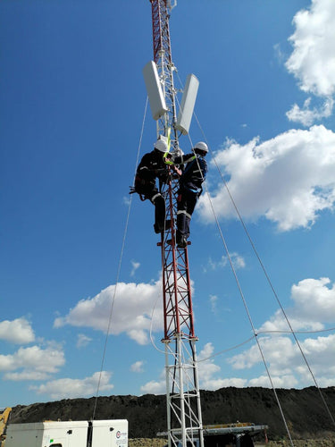 installation of sector antennas