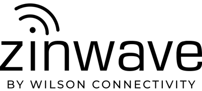 zinwave logo black